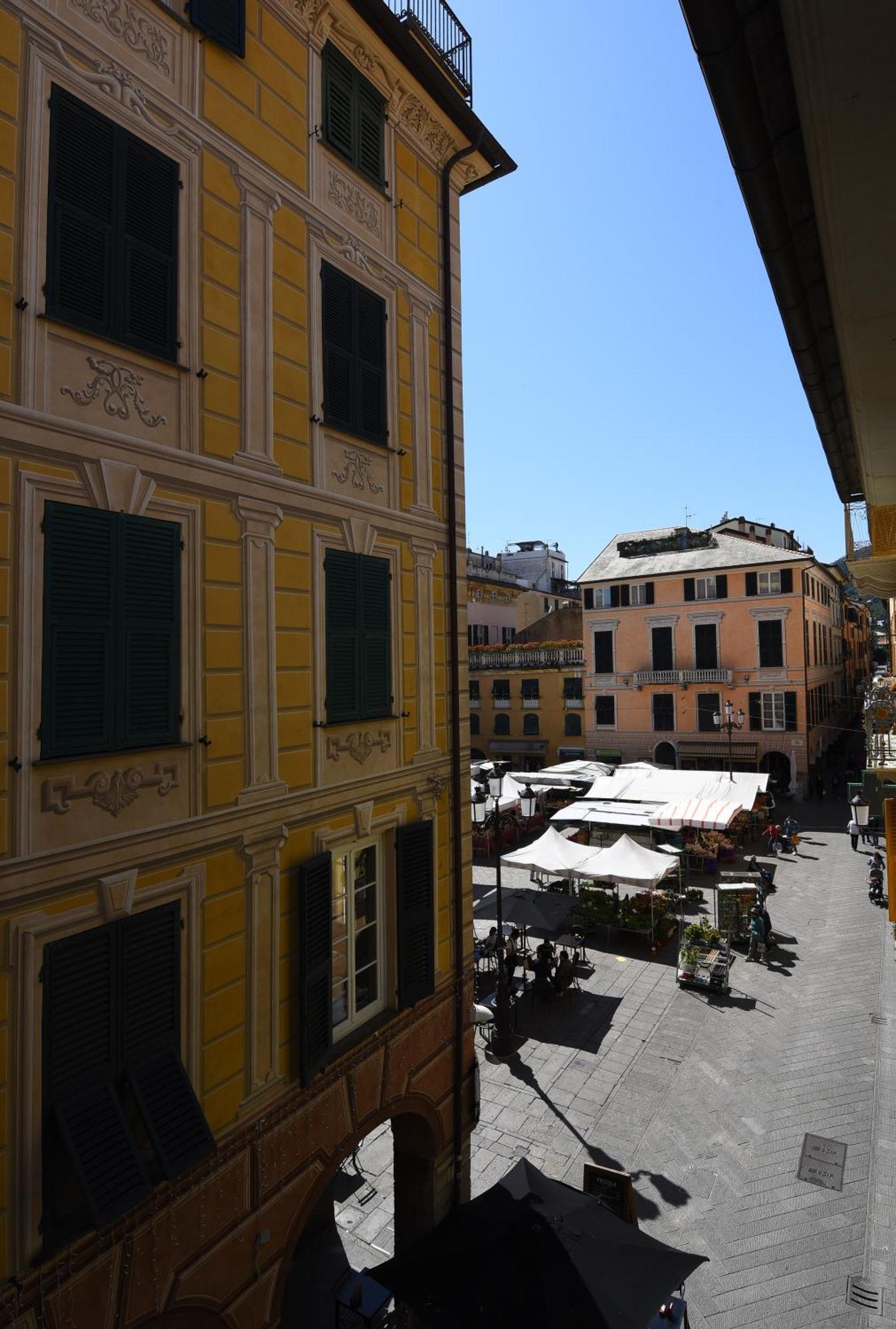 Apartament Le Stanze Sopra I Portici Chiavari Zewnętrze zdjęcie